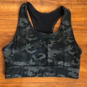 Fabletics Camo sports bra